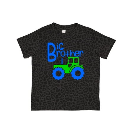 

Inktastic Big Brother Tractor Gift Toddler Boy Girl T-Shirt