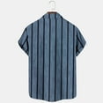 thumbnail image 5 of KyCheLot Men's Casual Beach Shirt Lightweight Button down Print Short Sleeve Blouse Summer Tops for Men, 5 of 5