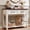 White, variant on Buildhom 46" Farmhouse Console Table with 2 Drawers, Rustic Wood Sofa Table Behind Couch, Entryway Table with Open Shelf for Living Room, Black