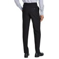 thumbnail image 6 of Nautica Mens Modern fit Two Piece Suit 44 R / 38 Waist Black Solid Stretch, 6 of 6