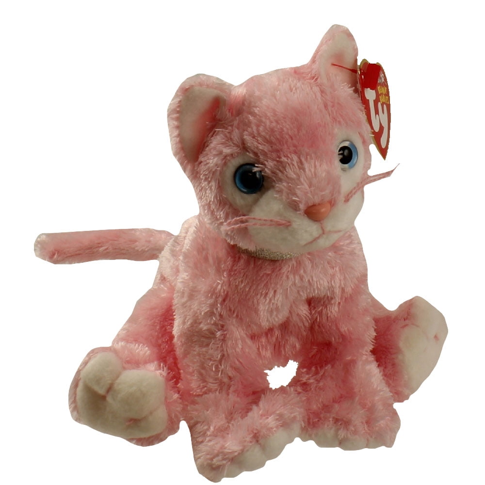 6 Inch Ty Beanie Baby ~ CARNATION the Cat MWMT 