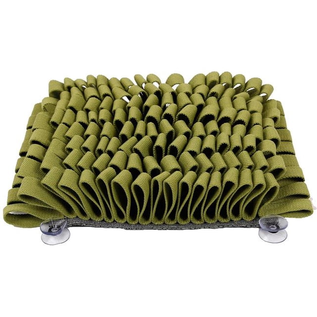 Pet Life DO2GN Sniffer Grip Interactif Antidérapant Aspiration Pet Snuffle Mat&44; Vert - Taille Unique