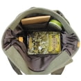 thumbnail image 3 of Vagarant Traveler 14.5" Casual Style Canvas Messenger Bag C39.BLK, 3 of 6
