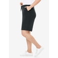 thumbnail image 3 of Woman Within Plus Size Sport Knit Short, 3 of 6