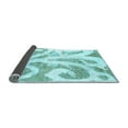 thumbnail image 2 of Ahgly Company Indoor Rectangle Abstract Light Blue Modern Area Rugs, 8' x 12', 2 of 4