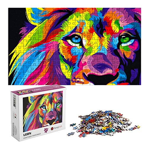 Rompecabezas de 1000 Piezas Bluelander KATH-8006 Bluelander Leon