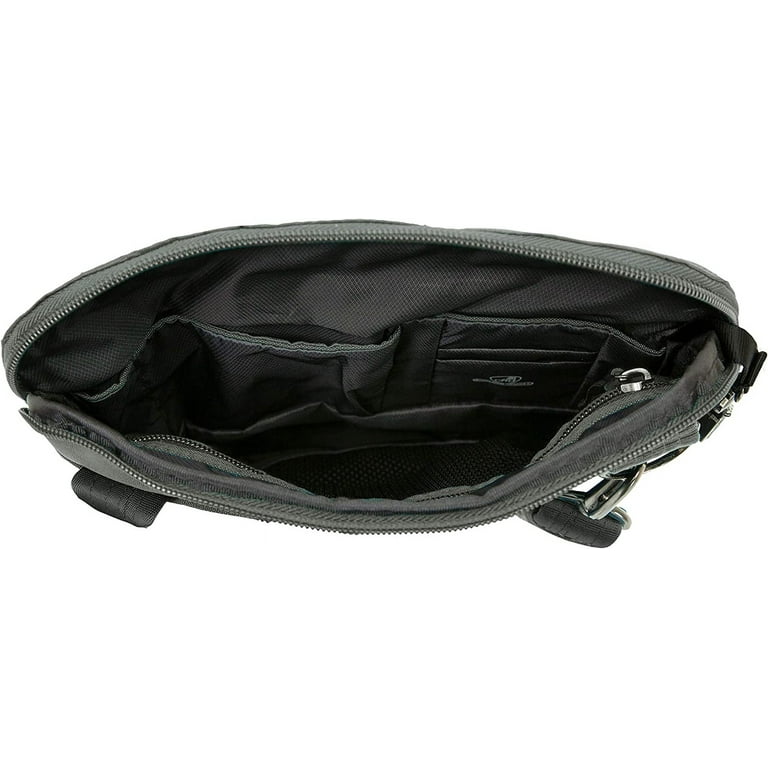Travelon Anti Theft Active Small Crossbody Charcoal Walmart