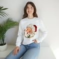 thumbnail image 7 of Retro Santa sweatshirt, Cute Christmas Santa sweater, 7 of 7