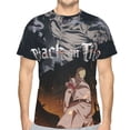 thumbnail image 6 of Attack On Titan Men's Short-Sleeve T-Shirt Summer Casual Tee Top Breathable Crewneck T-Shirt 3x-Large, 6 of 7