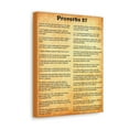 thumbnail image 2 of Scripture Walls Proverbs 27 Chapter Gold Bible Canvas Christian Wall Art Ready to Hang Unframed, 2 of 13
