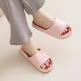 thumbnail image 5 of Leozcaa Cloud Slippers for Women and Men Pillow House Slippers Shower Shoes Indoor Slides Bathroom Sandals, 5 of 9