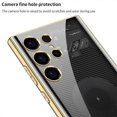 thumbnail image 2 of Suitable for Samsung S24 Series Phone Cases, TPU Electroplated Frame Tempered Glass Case, Shockproof Hard Full-Body Protective Phone Case Cover for Sa, 2 of 5