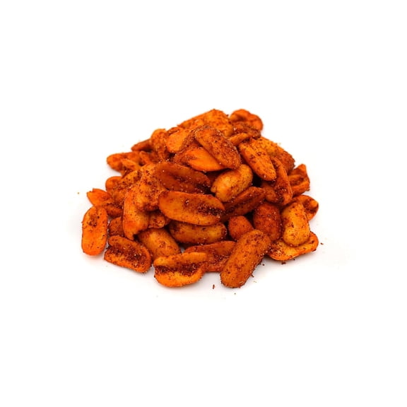 Snack Delights – Chili Lemon Roasted Peanuts, Hot & Spicy Flavor (1 Pound)