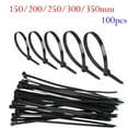 thumbnail image 5 of RANMEI 100Pcs 150-350Mm Self-Locking Plastic Nylon Cable Tie Fastening For Ring Cable Strap, 5 of 7