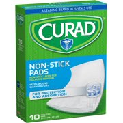 Medline CUR47397RB CURAD Sterile Nonstick Pad 3 In x 4 In (Box of 10)