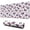 Butterfly Floral Swirl, variant on 31.5x11.8 Inch Gaming Mouse Pad, Non-Slip Stitched Rubber Desk Mat for Desktop & Laptop,Butterfly Floral Swirl White Pattern