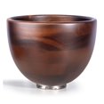 thumbnail image 1 of Bowl para mezclar ADVANCEDSIL de 5 qt de madera de nogal con base de acero inoxidable, 1 of 3