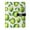Cartoon Green Apples Pattern, variant on Leather Notebook with Pen Holder Writing Notepad Includes 100 Pages Lined Journal Watermelon Slice Pattern