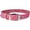 Pink, variant on 0.5 x 10 in. Paisley Dog Collar, Chocolate