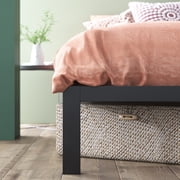 Zinus Mia 14 Metal Platform Bed Frame أسود ، بالغ ، كامل