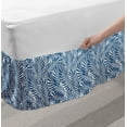 thumbnail image 2 of Ambesonne Multi-color Abstract Gathered Microfiber Bed Skirt, Full, 2 of 2