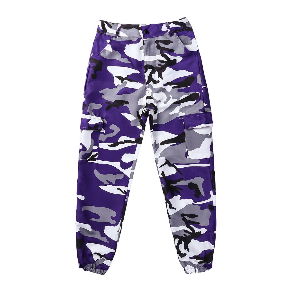 Womens Cargo Casual Pants Military Army Camouflage - Walmart.com