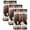Brown, Tan, Black, variant on Brown Bear Cabin Kitchen Towels Set of 4, Vintage Pine Tree Grey Farmhouse Absorbent Dish Towels for Kitchen, Microfiber Hand Towel, Quick Drying Tea Towel for Cleaning Decorative Dishcloths