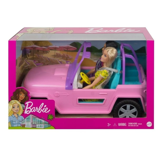 Juguetes Barbie Estate Jeep Con Muñeca y amiga Walmart en línea