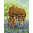 thumbnail image 1 of Carolines Treasures ASA2151GF Cerf & Faon Drapeau Jardin Taille, 1 of 3