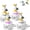 4pc, variant on Seagull Mine Button Keychain, Seagull Mine Keychain, Adults Keyboard Clicker Fidget Toys Stress Relief Noise Maker Animal Keycaps Funny Gifts — Real Sound, LED Light, Funny (2PC)