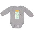 thumbnail image 3 of Inktastic Fireflies Summer Vacation Boys or Girls Long Sleeve Baby Bodysuit, 3 of 5