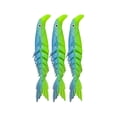 thumbnail image 4 of Beisidaer Perch Pike Fishing Bait Soft Double Color Multi Join Bone Fish Paddle Tail, 4 of 8