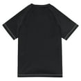 thumbnail image 6 of FORMRS Boys Rash Guard with Short Sleeves UPF 50+ Swim Shirts Sizes 3-12T, Blue Butterfly, 6 of 6