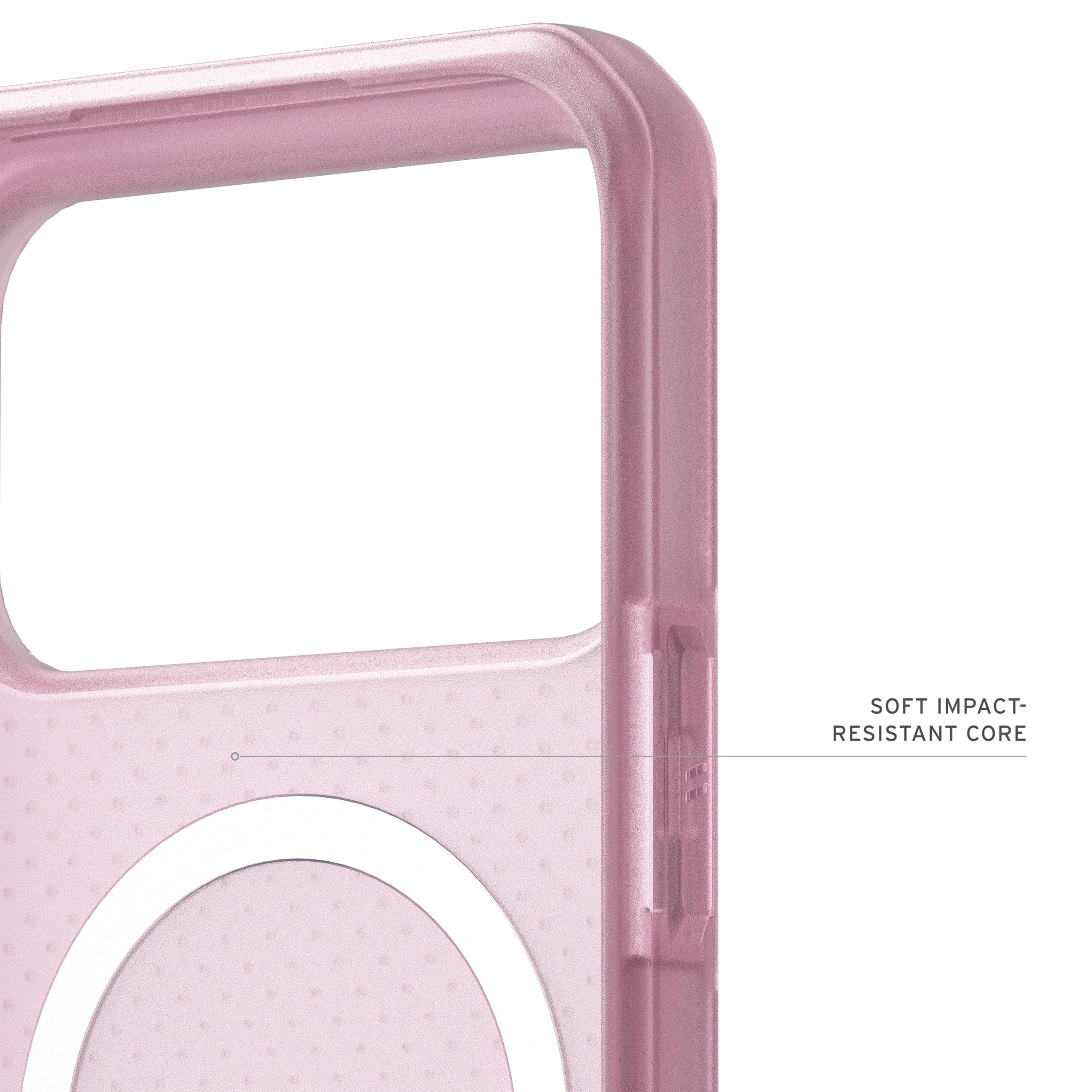 UAG iPhone 17 Pro Max Case Dot - Compatible with MagSafe Translucent Military Grade Protective Cover, Purple