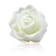 thumbnail image 2 of Paquete de 50 flores biónicas artificiales, rosas de simulación de espuma PE, decoraciones de flores falsas, regalos de compromiso para bodas y Kits de decoración para fiestas Blanco crema Advancent  JJ18310-07, 2 of 6