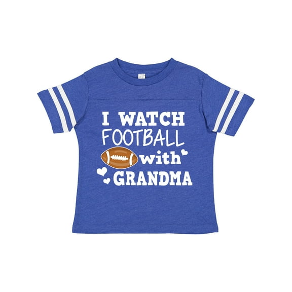 Inktastic I Watch Football with My Grandma Boys Toddler T-Shirt