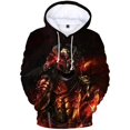 thumbnail image 4 of Nueva sudadera con capucha con estampado 3D de la película Predator para hombre, jersey de moda de gran tamaño, sudadera con capucha informal de calle Alien, ropa para hombre, 4 of 5