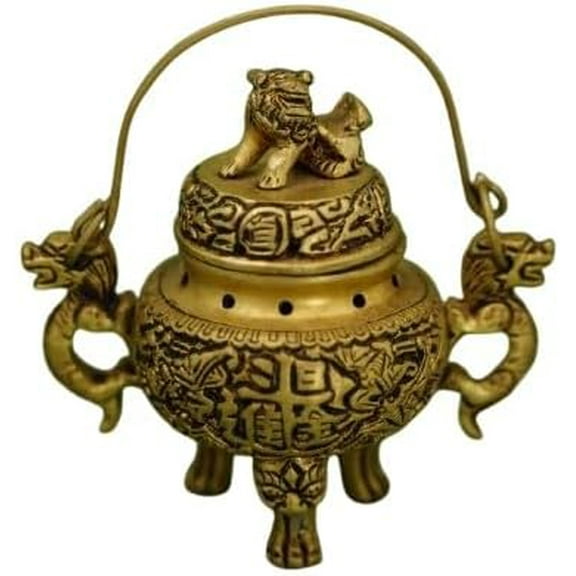 brass dhoop dani/ incense holder for home temple/ office
