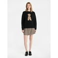 thumbnail image 2 of No Boundaries Fashion Icon Sweater, Midweight, Women's Sizes XXS-XXL, 2 of 5