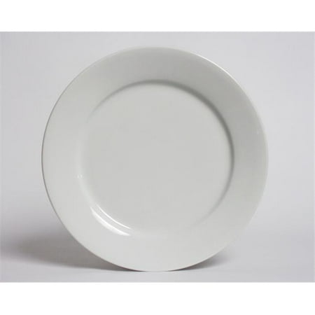 

Tuxton China ALA-074 Alaska 7.5 in. Rolled Edge Plate - Porcelain White - 3 Dozen