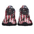 thumbnail image 5 of Sprint Car Racing American flag US Shoes Sneakers Black Size 6, 5 of 7
