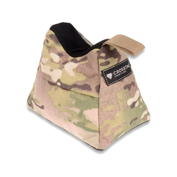 Crosstac Rear Shooting Rest Bag / Pre-Filled, Multicam