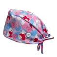 thumbnail image 3 of AJGRHE Valentine Beret Hat With Heart Print Fashion Knit Headwrap Scarf For Hair Styling Pink One Size, 3 of 3