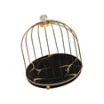 thumbnail image 3 of Soporte de maquillaje dorado jinwen organizador de tocador 1 nivel, 3 of 5
