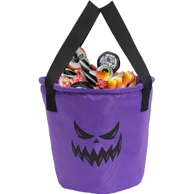 Halloween Light-Up Basket – LED Lights, Durable & Festive Design for Kids’ Halloween & Party Decor