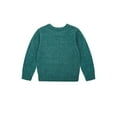 thumbnail image 2 of Wonder Nation Toddler Boys Marled Crewneck Sweater, Sizes 12M-5T, 2 of 5