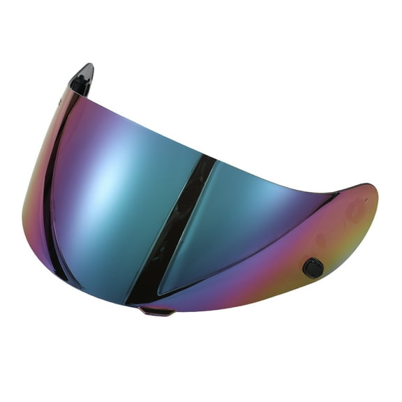 Unique Bargains Motorcycle Helmet Visor Shield - Motorcycle 3-Snap Helmet Visor-for HJC CL-16 Resin Assorted Color -1pc