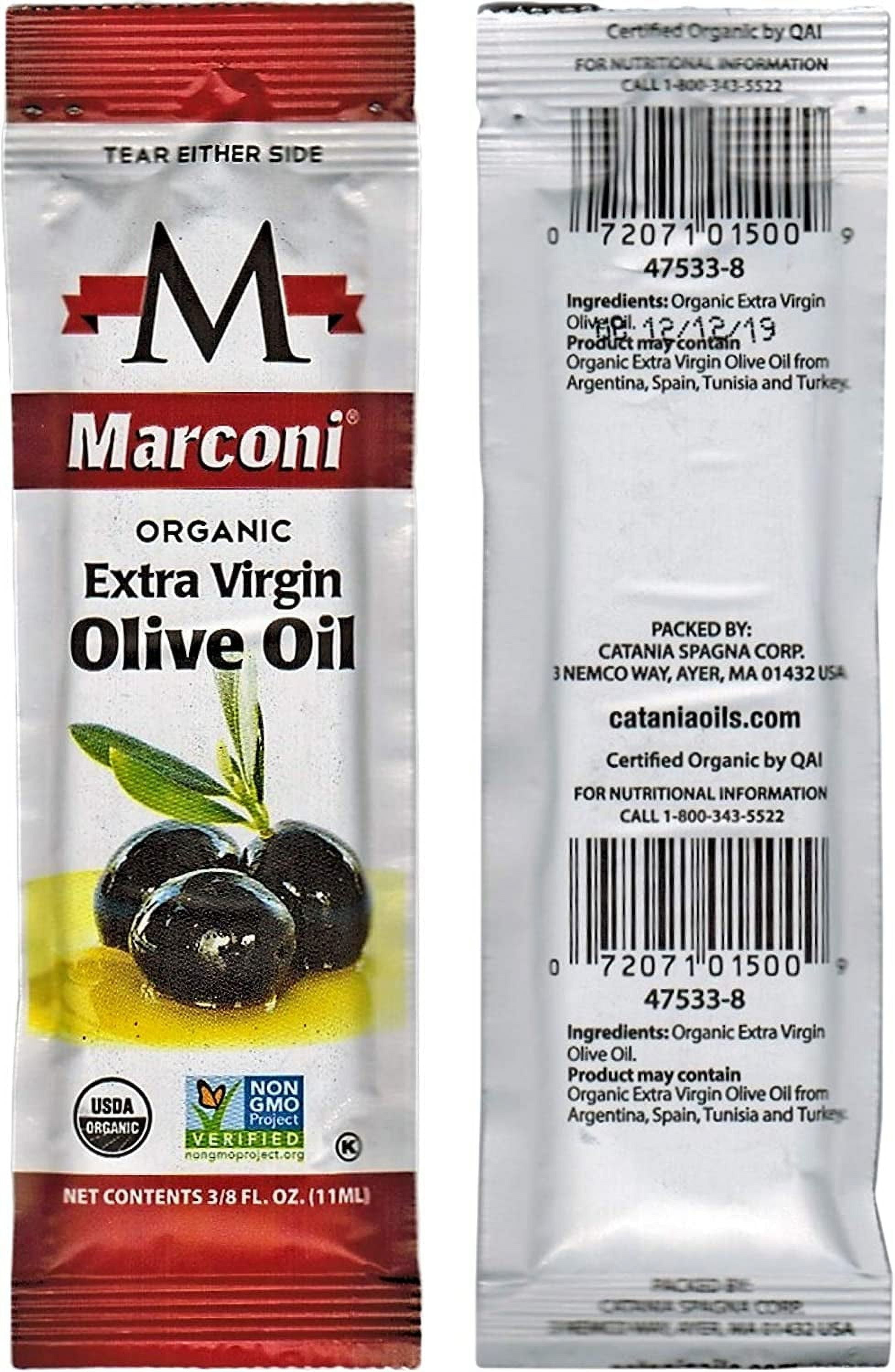 Marconi Organic Extra Virgin Olive Oil - (Pack of 25)