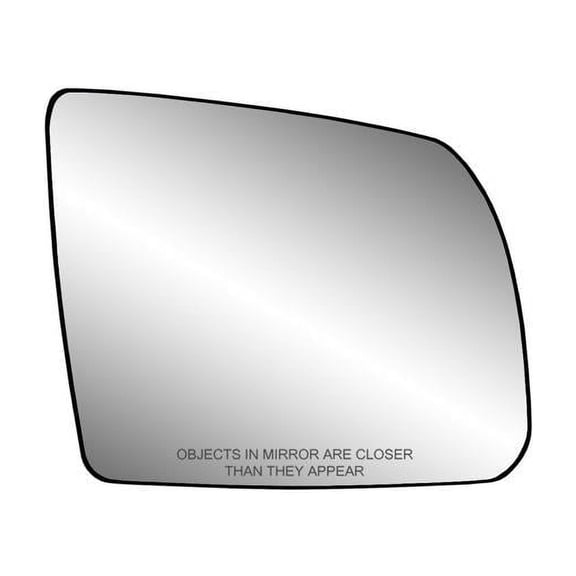 80246 - Fit System Passenger Side Non-heated Mirror Glass w/ backing plate, Toyota Sequoia SR5 08-18, Tundra Base, SR5 07-18, Tundra Limited, SR 14-18 (w/ o signal, w/ o auto dim, w/ o BSDS)