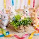 thumbnail image 2 of Decoraciones de Huevos de Pascua Plantas Verdes Artificiales Plantas en Macetas Arreglo Floral Festivo de Mesa para Regalos de Pascua de la Familia, 2 of 6